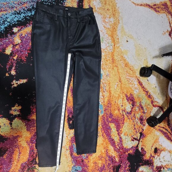 NWT EXPRESS VEGAN LEATHER PANTS WOMEN'S 10 M - Picture 5 of 7